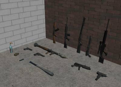 GTA4 Weapons pack